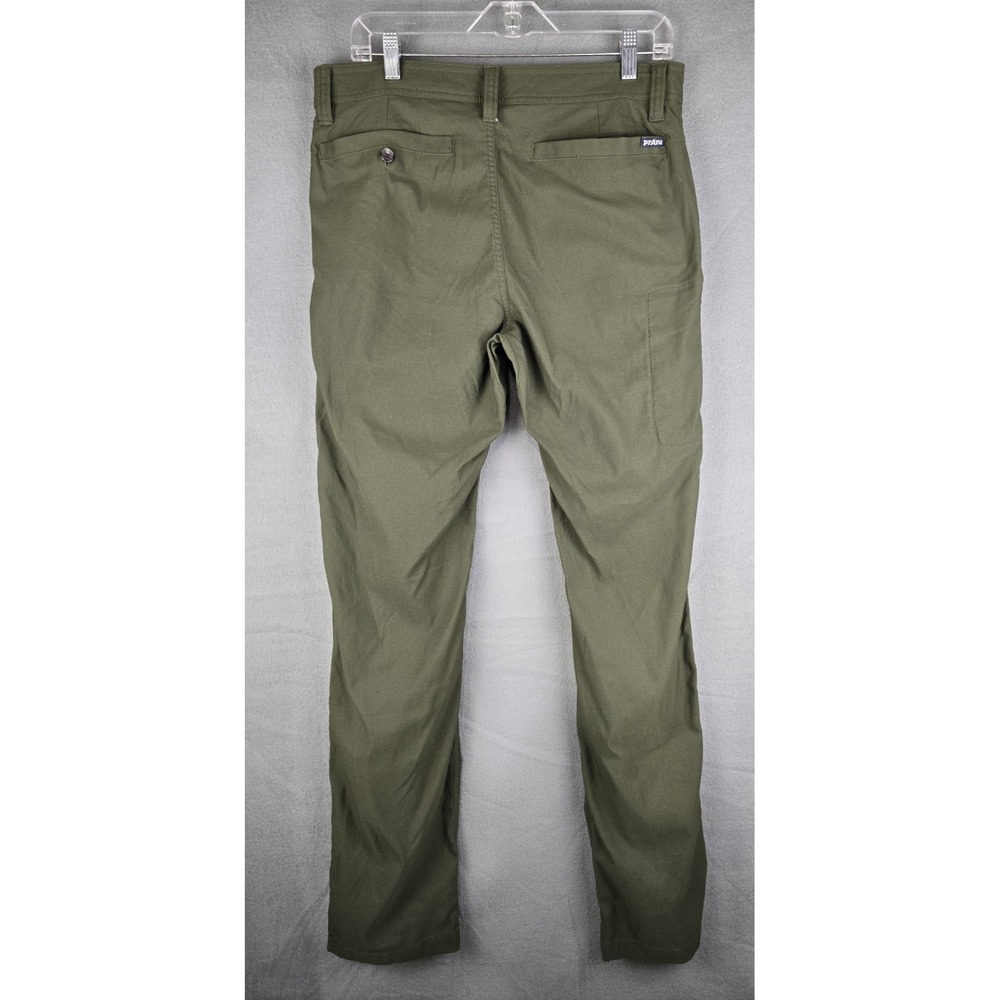 Prana Pants Men 33x34 Green Zion Slim Fit Outdoor Hiking Gorpcore - Picture 2 of 7